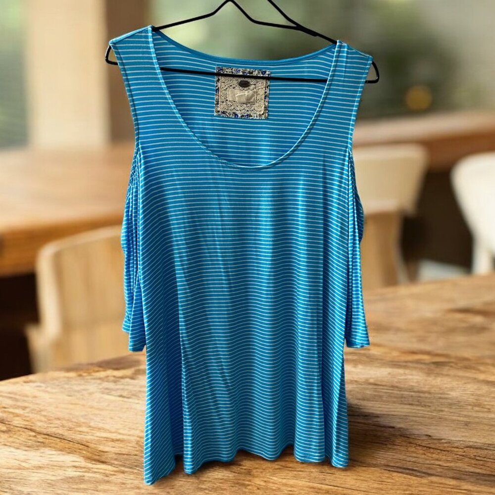 Cupio, Ladies' Cold Shoulder Tunic, Size:  XL